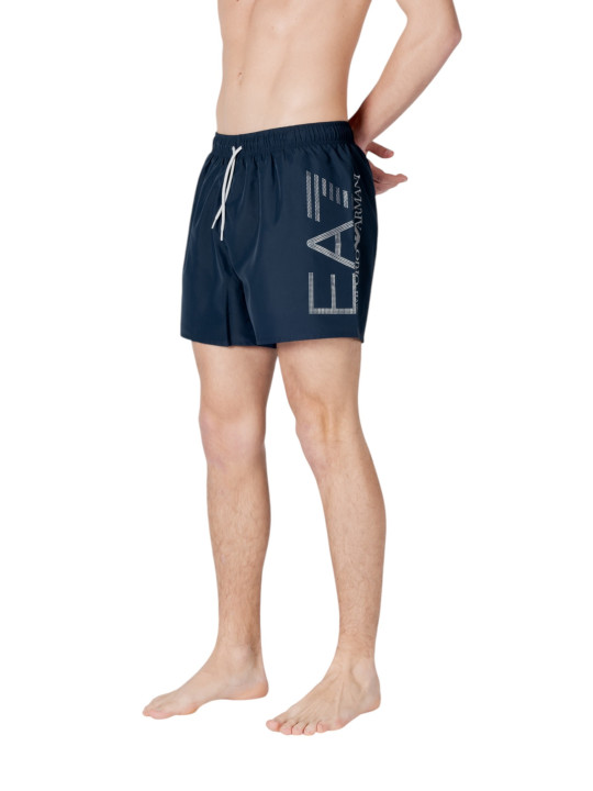 EA7 marineblaue Herren Badehose