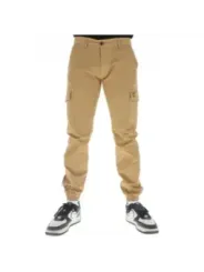Schwarze und beige Lyle & Scott Hose