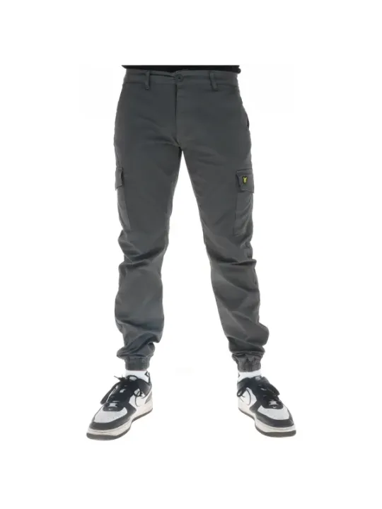 Männliche graue tapered Hosen Lyle & Scott