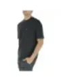 Schwarzes Lyle & Scott Baumwoll-T-Shirt