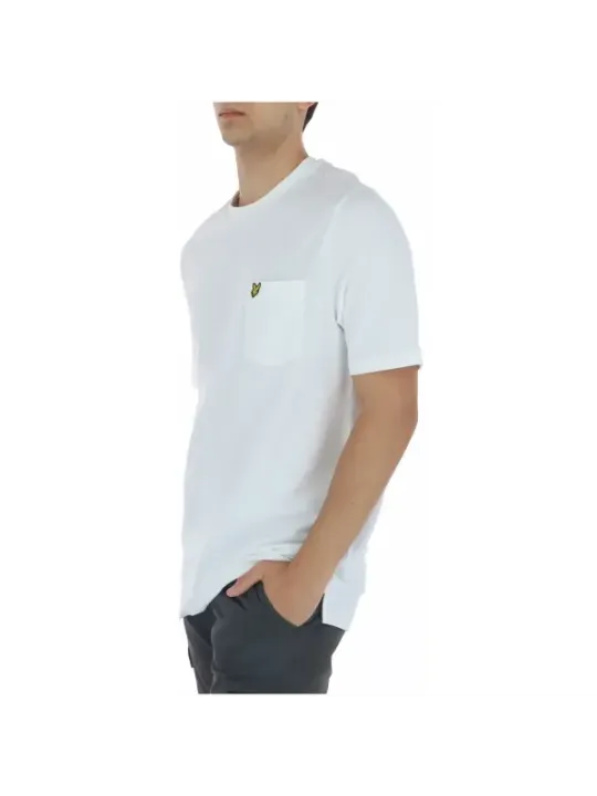 Lyle & Scott grünes Logo-T-Shirt