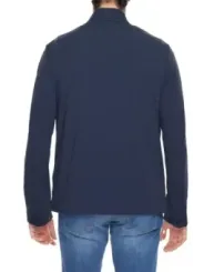 Dunkelblaue Herrenjacke mit Reißverschluss