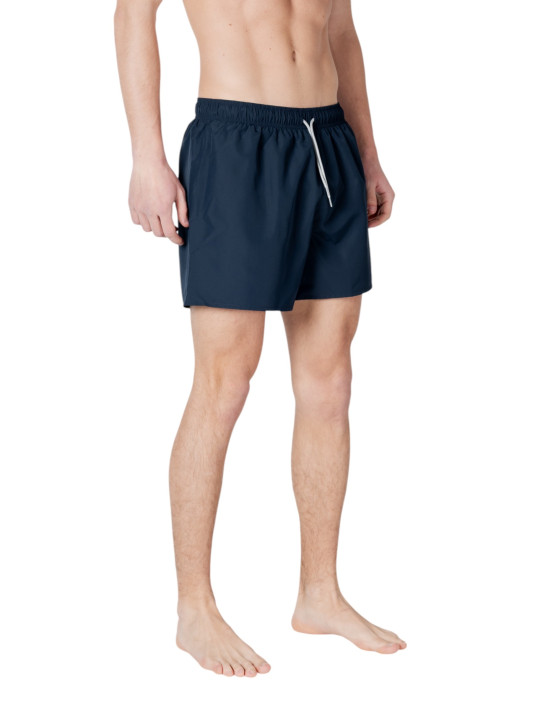 Marineblaue Ea7 Badehose