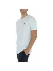 Weißes Lyle & Scott Baumwoll-T-Shirt