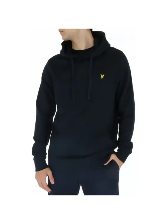 Schwarzer Lyle & Scott Kapuzenpullover