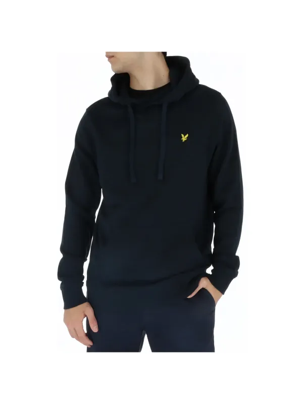 Schwarzer Lyle & Scott Kapuzenpullover