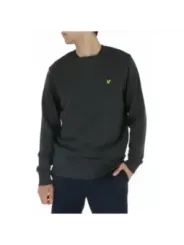 Schwarzer Lyle & Scott Baumwollpullover