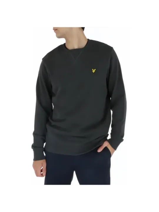 Schwarzer Lyle & Scott Baumwollpullover