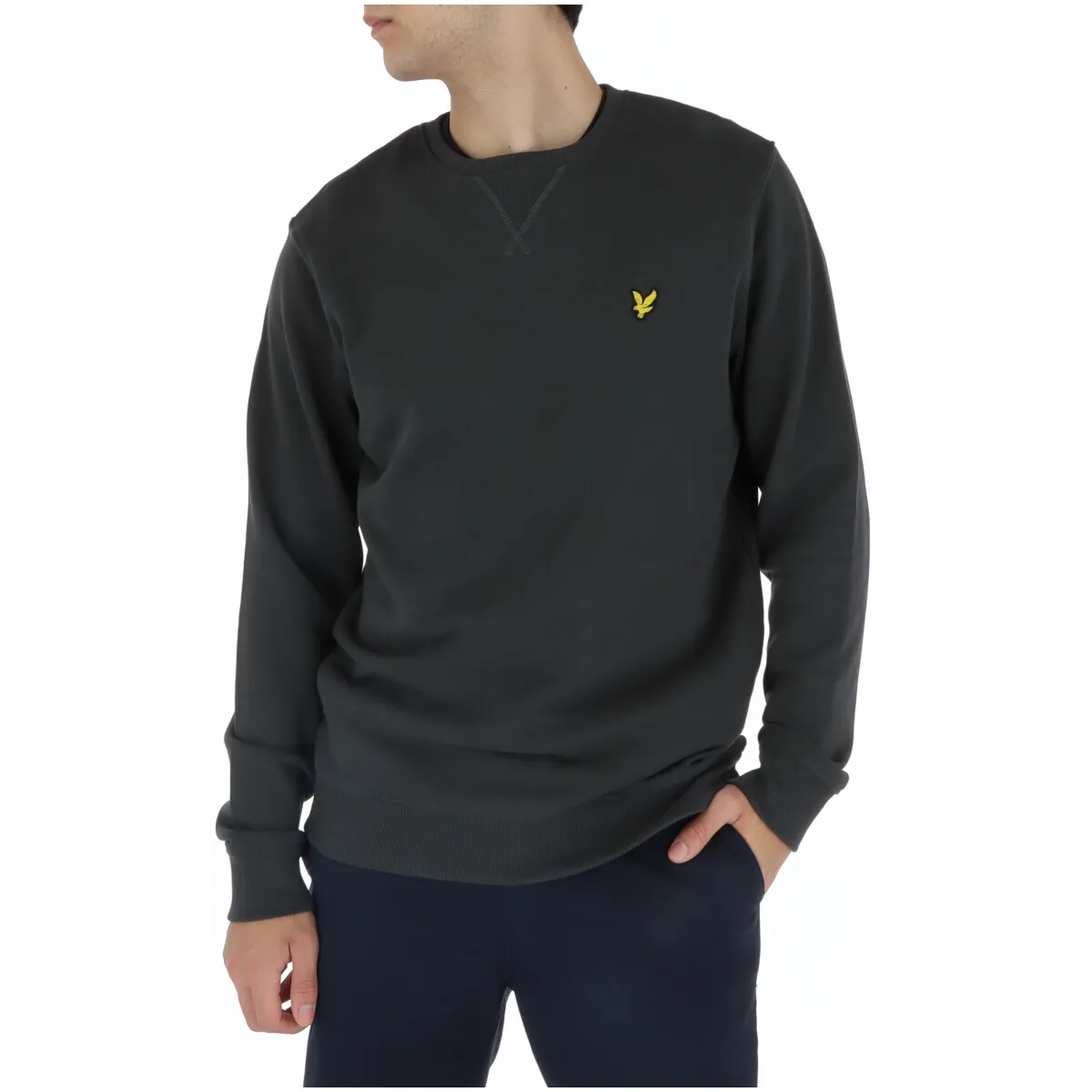 Herren Fleece Grau 471790