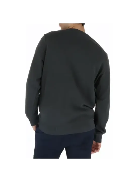 Schwarzer Lyle & Scott Rundhals-Pullover