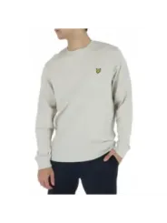 Weißes Lyle & Scott Sweatshirt bestickt
