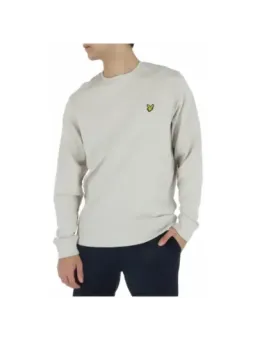 Weißes Lyle & Scott Sweatshirt bestickt