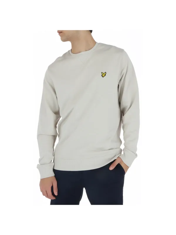 Weißes Lyle & Scott Sweatshirt bestickt
