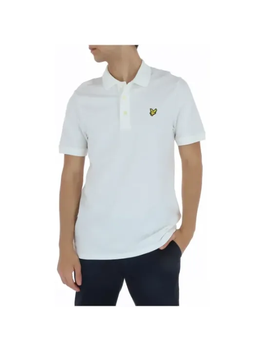 Weißes Lyle & Scott Poloshirt