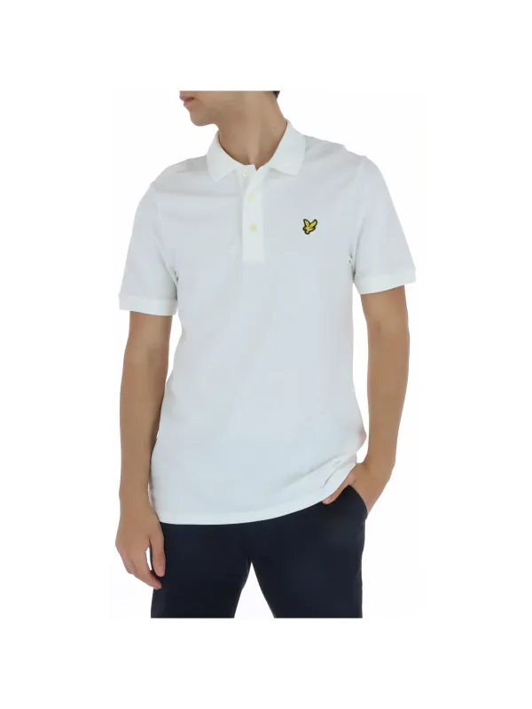 Weißes Lyle & Scott Poloshirt