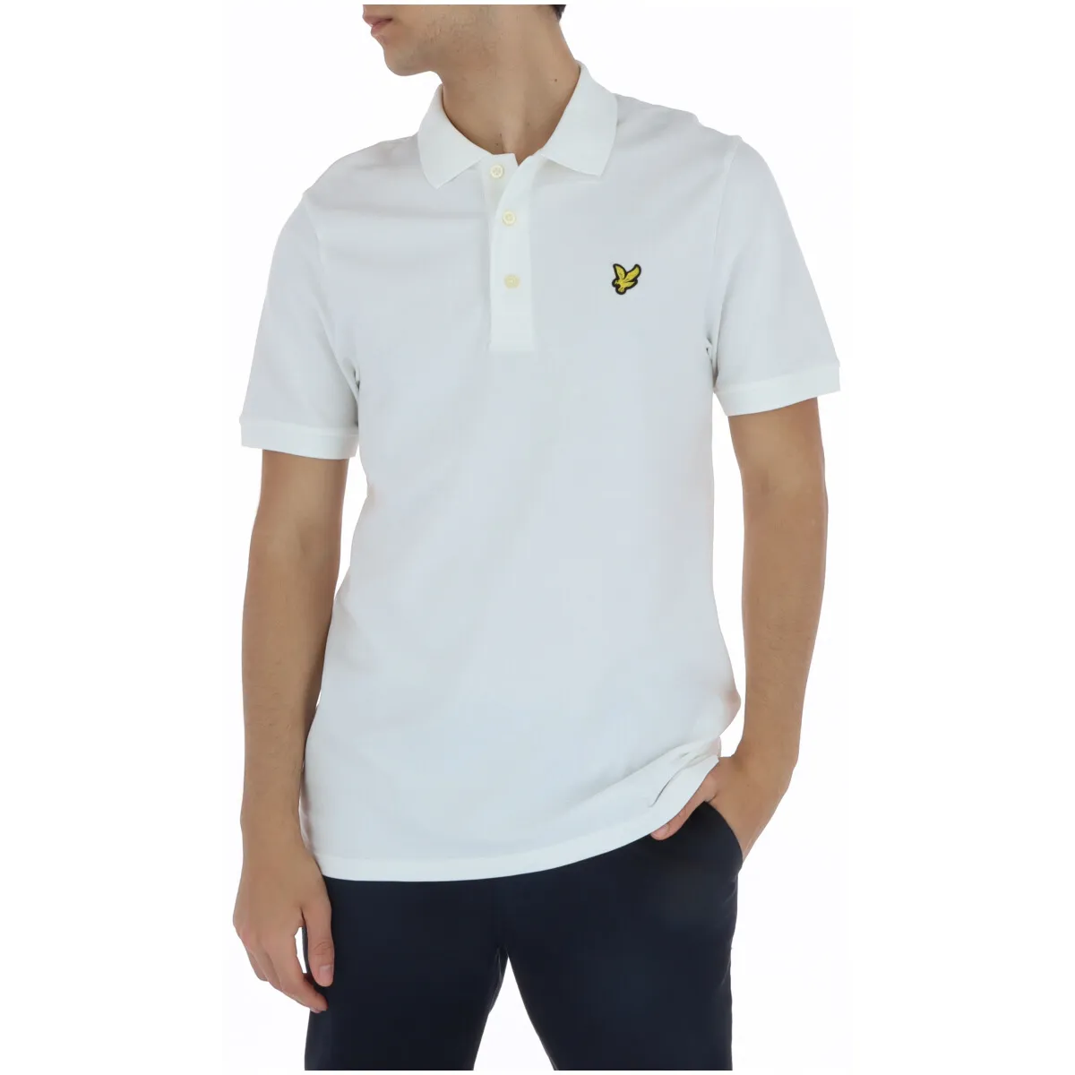 Herren Polo Weiß 471750