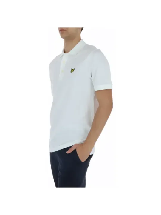 Weißes Lyle & Scott Poloshirt Baumwolle
