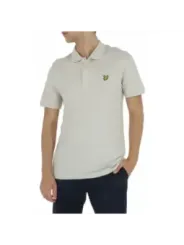 Graues Lyle & Scott Poloshirt Herren