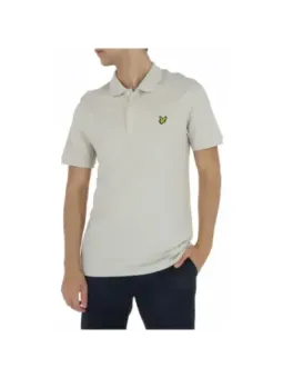 Graues Lyle & Scott Poloshirt Herren