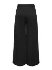 Dunkle weite Hosen, hoher Bund