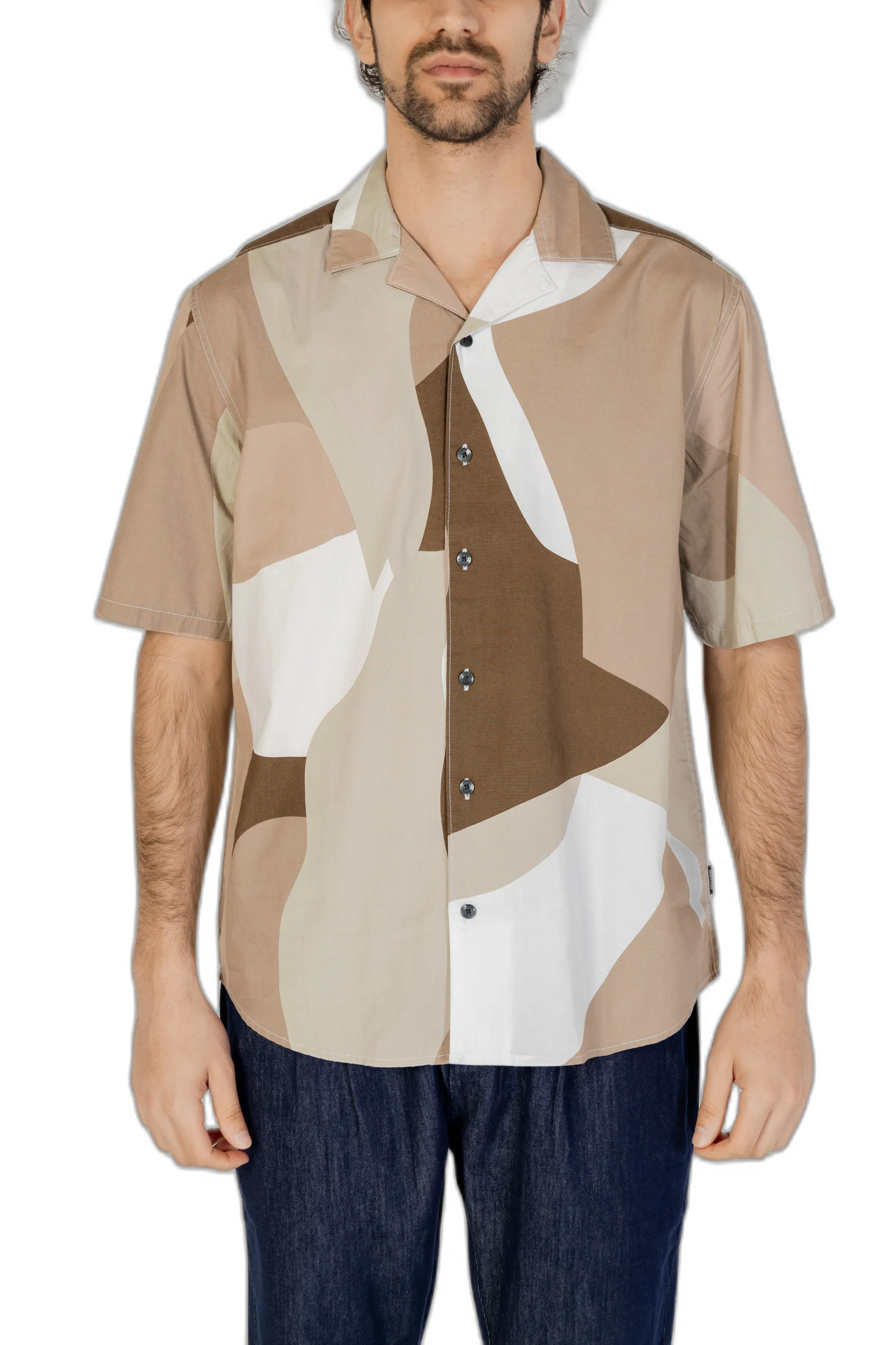 Herren Hemd Braun 472420