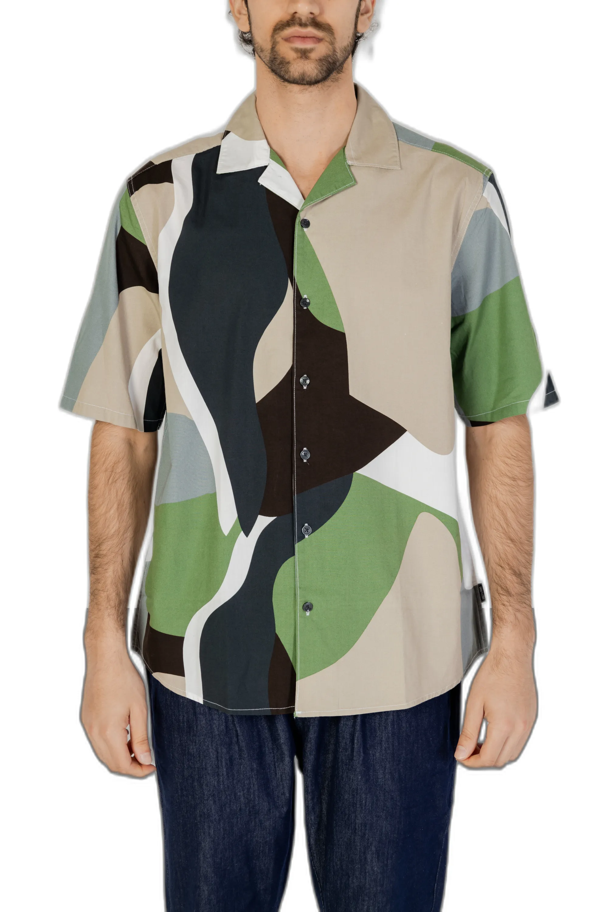 Herren Hemd Grün 472421