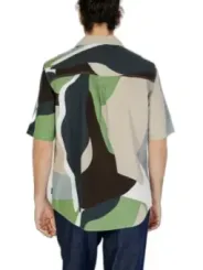 Camouflage-Muster Kurzarmhemd von Only & Sons