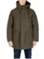 Grüne Replay Winterjacke mit Kapuze
