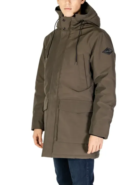 Grüne Replay wasserdichte Winterjacke