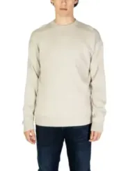 Cremefarbener Calvin Klein Pullover Herren