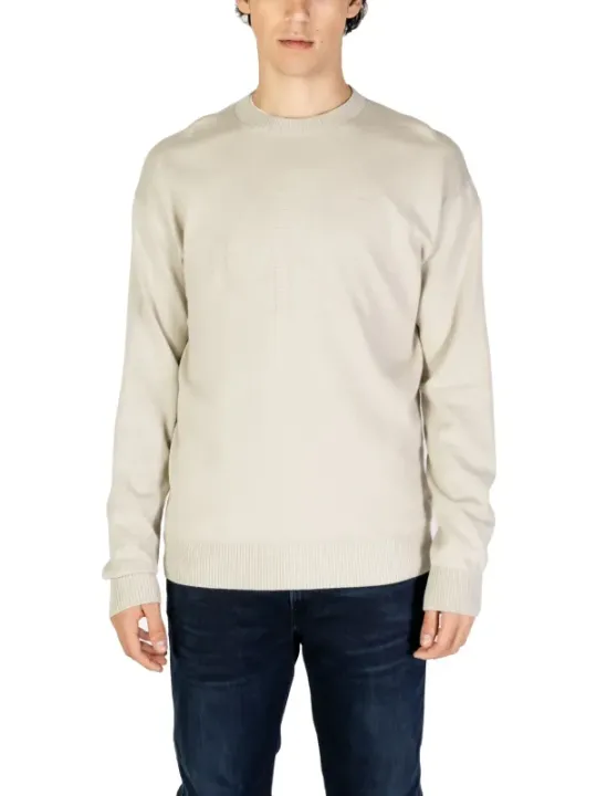 Cremefarbener Calvin Klein Pullover Herren