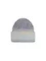 Gestrickte Herrenmütze Grau Farbverlauf