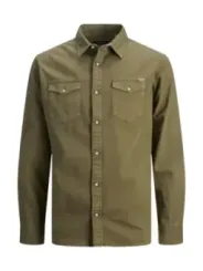 Olivgrünes Jack & Jones Hemd