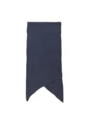 Dunkelgrauer, dehnbarer Schal für Damen