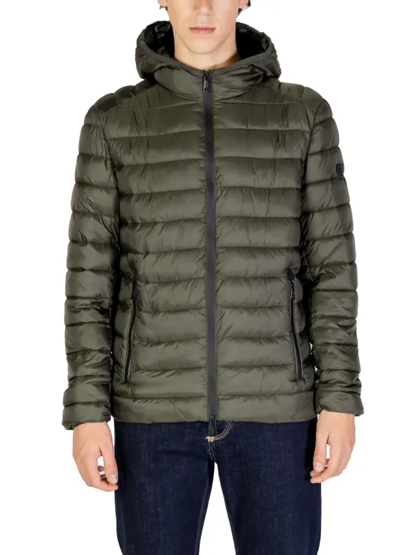 Olivgrüne gesteppte Gianni Lupo Jacke