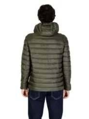 Olivgrüne Gianni Lupo Pufferjacke für Herren