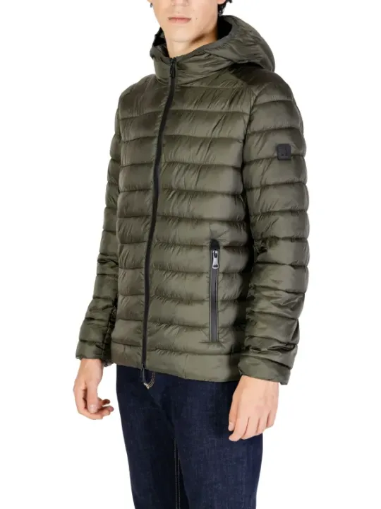Gianni Lupo olivgrüne Herren Pufferjacke