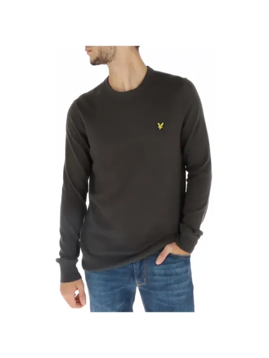 Bestickter Lyle & Scott Pullover Baumwolle