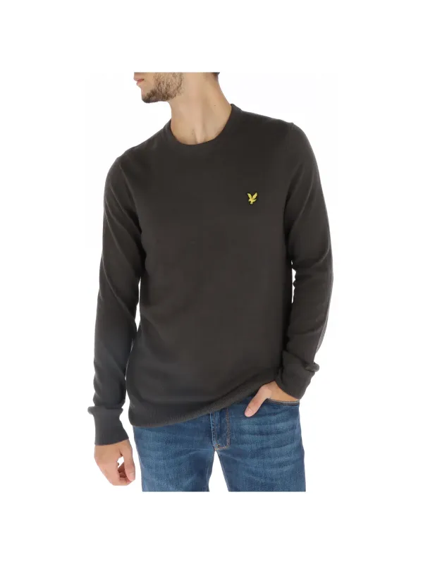 Bestickter Lyle & Scott Pullover Baumwolle