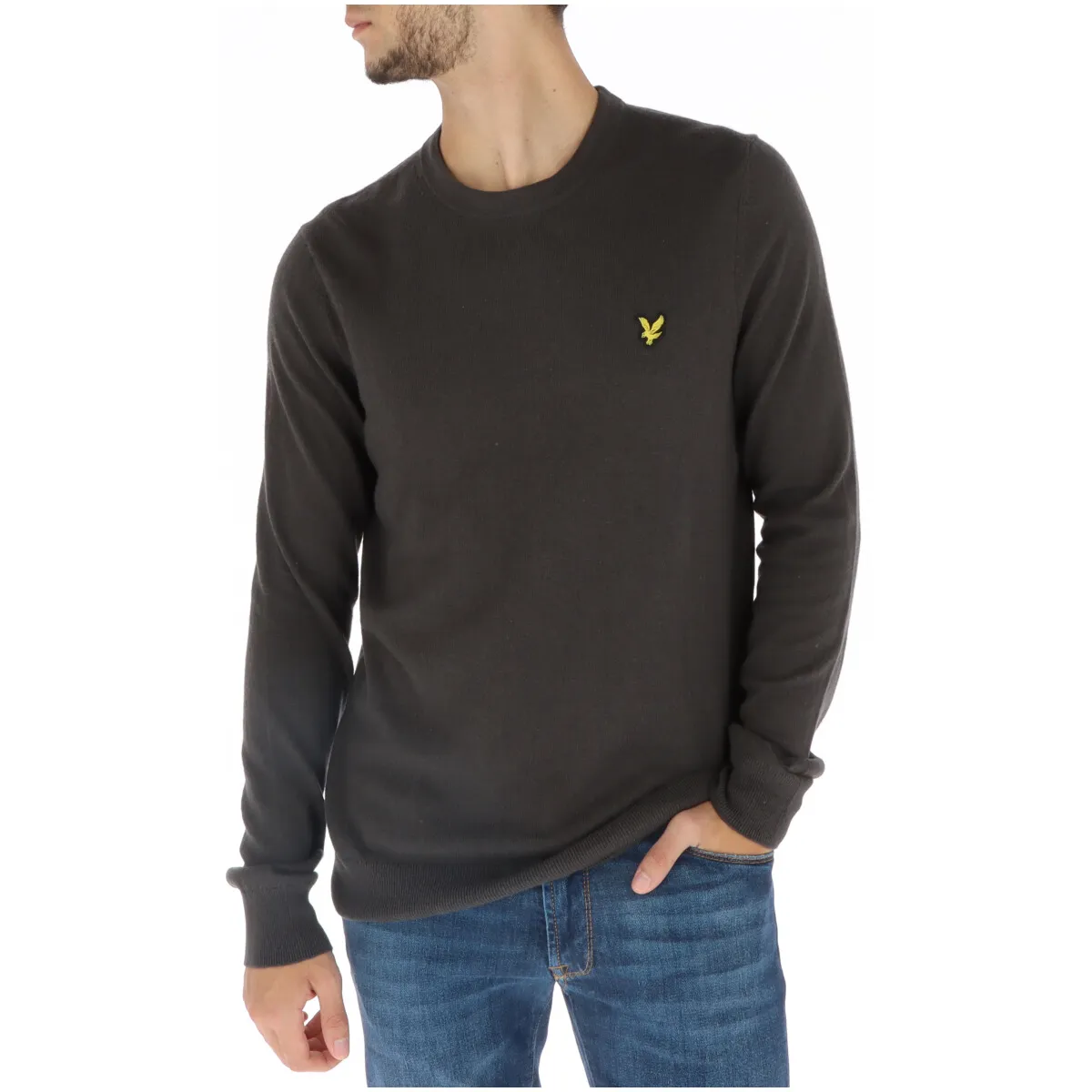 Herren Pullover Grau 478251