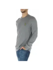 Grauer Lyle & Scott Strickpullover
