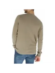 Beiger Woll-Baumwollpullover Lyle & Scott