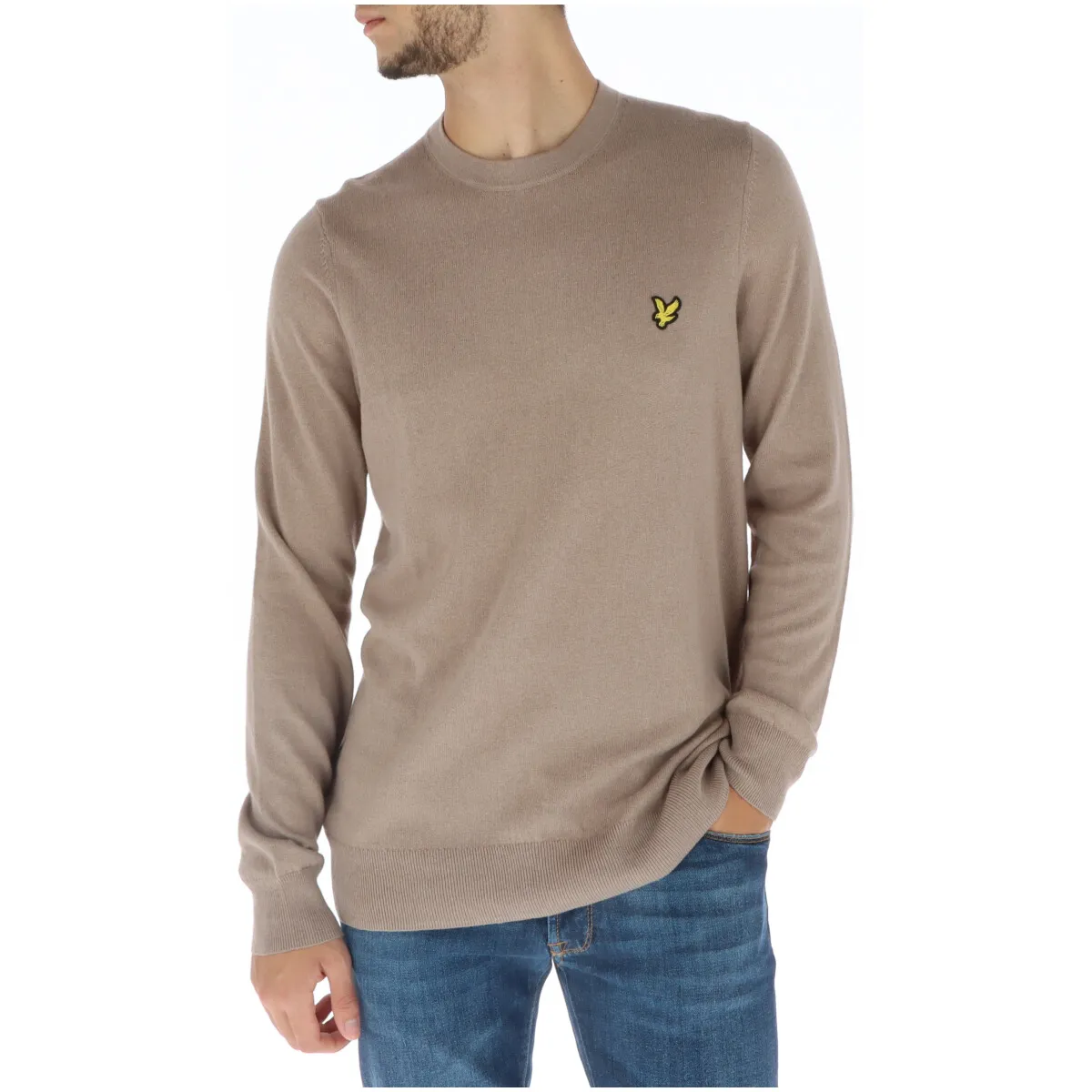 Herren Pullover Beige 478243