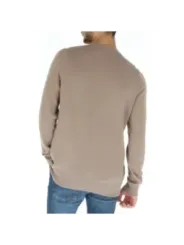 Tan Lyle & Scott Rundhals-Pullover