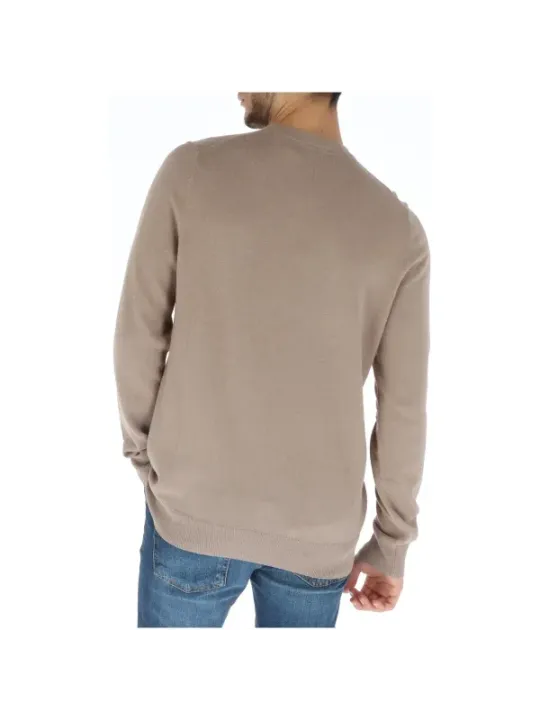 Tan Lyle & Scott Rundhals-Pullover