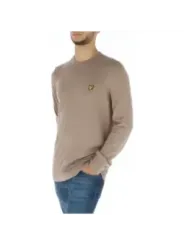 Beiges Lyle & Scott Langarm-T-Shirt