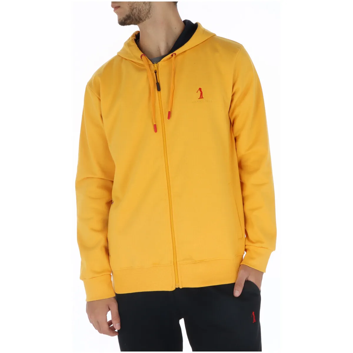 Herren Fleece Senffarben 478200