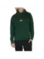Grüner Golf-Pullover mit Flaggen-Stickerei