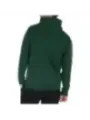 Grüner Hoodie, bequeme schwarze Hose