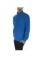 Blaue Golfjacke mit Reißverschluss